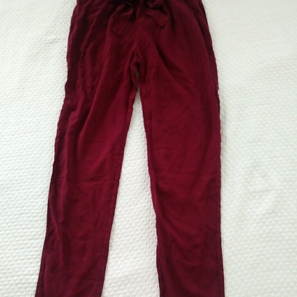 New Burgundy Pants - Picture 2 of 3